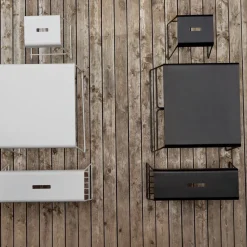 Online Zone Denmark A-Bench Outdoor Bænk med hylde Black