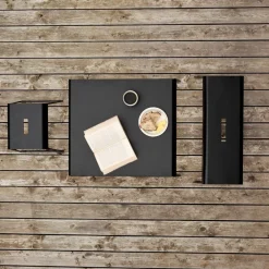 Online Zone Denmark A-Bench Outdoor Bænk med hylde Black