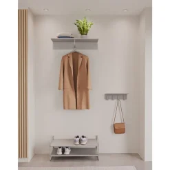 Hot Zone Denmark A-Coat Rack Hattehylde Soft Grey