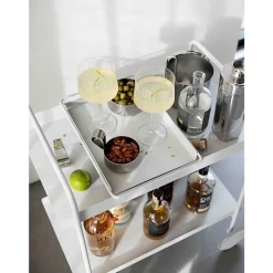 Online Zone Denmark A-Cocktail Trolley Cocktail trolley Black