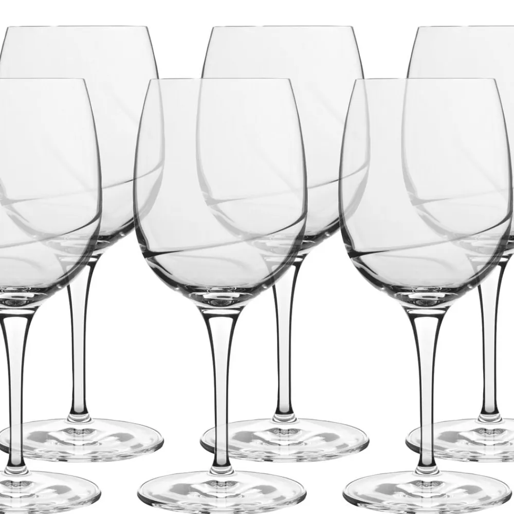 New Luigi Bormioli Aero Rødvinsglas 6 stk. Klar