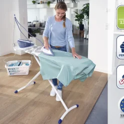 New Leifheit Airboard Express L Solid Strygebræt Hvid