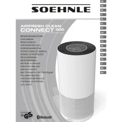 Best Soehnle Airfresh Clean Connect 500 Luftrenser Hvid