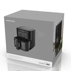 New Nordic Sense Airfryer 2000 watt Sort
