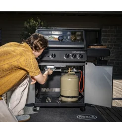 Hot Rösle AllFlame Hero 4 Gasgrill 21000 watt Sort