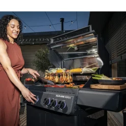 Hot Rösle AllFlame Hero 4 Gasgrill 21000 watt Sort