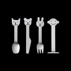 Sale Gense Animal Friends Børnebestik 4 dele Mat stål
