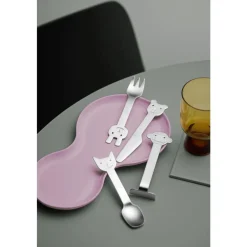 Sale Gense Animal Friends Børnebestik 4 dele Mat stål