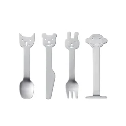 Sale Gense Animal Friends Børnebestik 4 dele Mat stål