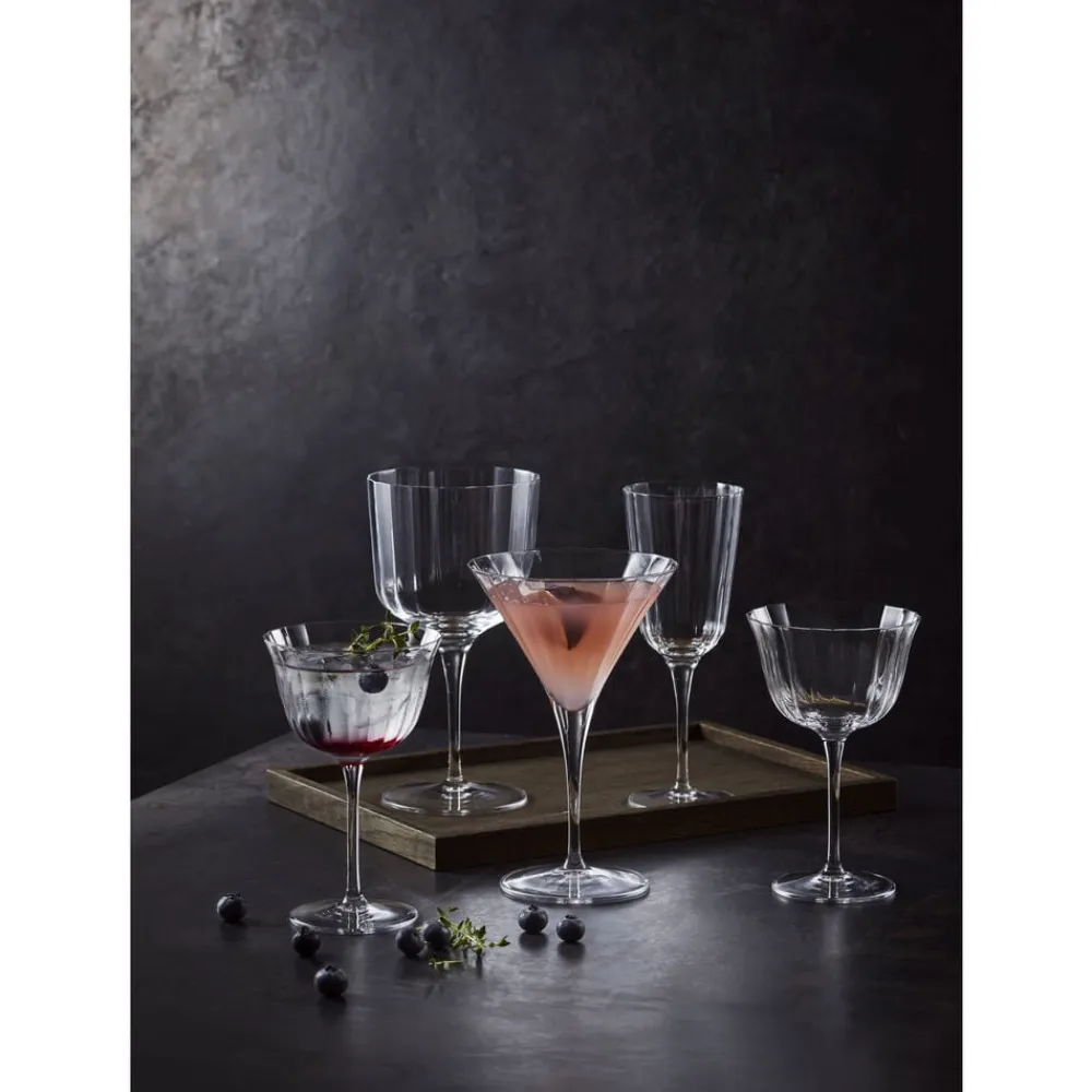 Outlet Luigi Bormioli Bach Cocktailglas vintage 4 stk. Klar