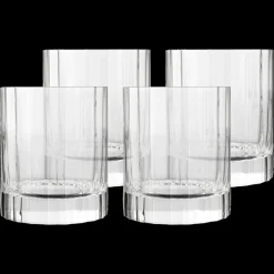 Clearance Luigi Bormioli Bach Vandglas/whiskyglas 4 stk. Klar