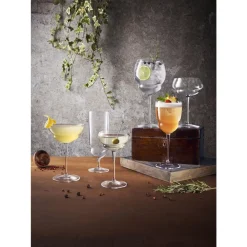 Outlet Luigi Bormioli Backdoor Cocktailglas Nick & Nora 6 stk. Klar