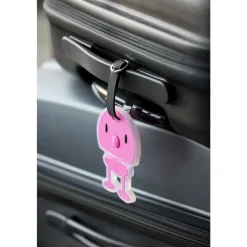 Best Hoptimist Bag tag Pink
