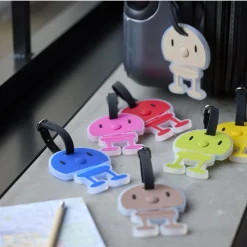 Online Hoptimist Bag tag Red