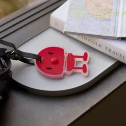 Online Hoptimist Bag tag Red