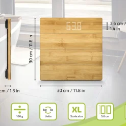 Sale Soehnle Bamboo Magic Personvægt Natur