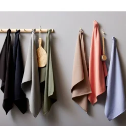 New Södahl Bastian Diamond Viskestykke Lys grå