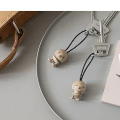 Online Hoptimist Bimble Nøglering Raw oak