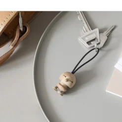 Online Hoptimist Bimble Nøglering Raw oak