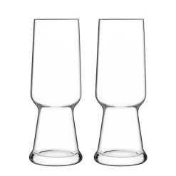 New Luigi Bormioli Birrateque Ølglas pilsner 2 stk. Klar