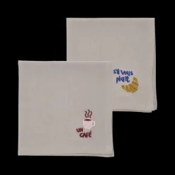 Discount Södahl Bistro Stofservietter 2 stk. Coffee brown