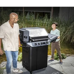 Rösle BlazeFlame Master 3 Gasgrill 24100 watt Sort
