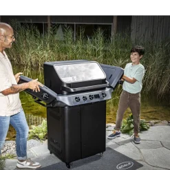 Rösle BlazeFlame Master 3 Gasgrill 24100 watt Sort