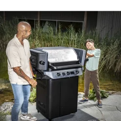 Rösle BlazeFlame Master 3 Gasgrill 24100 watt Sort