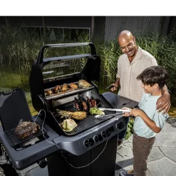 Rösle BlazeFlame Master 3 Gasgrill 24100 watt Sort