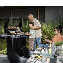 Rösle BlazeFlame Master 3 Gasgrill 24100 watt Sort