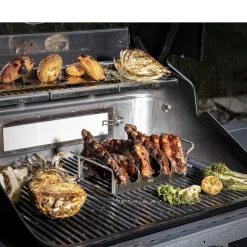 Rösle BlazeFlame Master 3 Gasgrill 24100 watt Sort