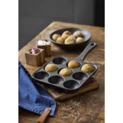 Discount HOLM Æbleskivepande Sort