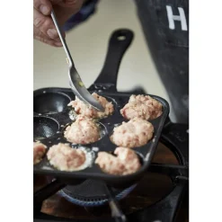 Discount HOLM Æbleskivepande Sort