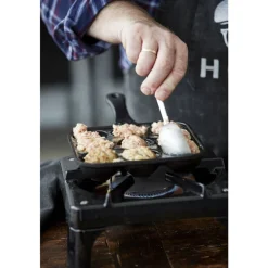 Discount HOLM Æbleskivepande Sort