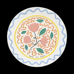 Best Costa Nova Bliss Tallerken flad Rosa/Gul