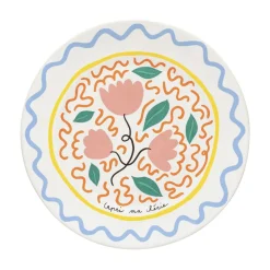 Best Costa Nova Bliss Tallerken flad Rosa/Gul