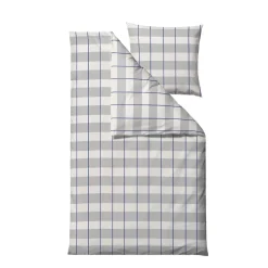 New Södahl Blocks Sengetøj Cloud grey