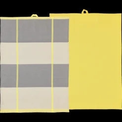 Sale Södahl Blocks Viskestykke 2 stk. Yellow