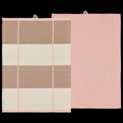 Södahl Blocks Viskestykke 2 stk. Rose