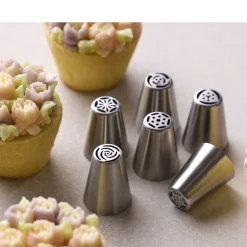 Sale Blomsterbergs Blomst Tyllesæt 6 stk. Stål