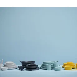 Online Mepal Bloom Dyb tallerken Pebble hvid