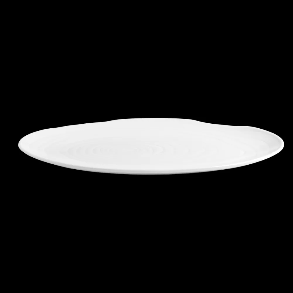 Pillivuyt Boulogne Tallerken oval Hvid