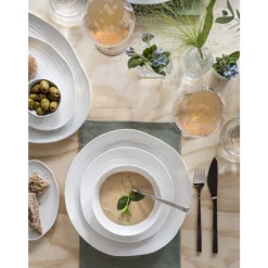 Pillivuyt Boulogne Tallerken oval Hvid