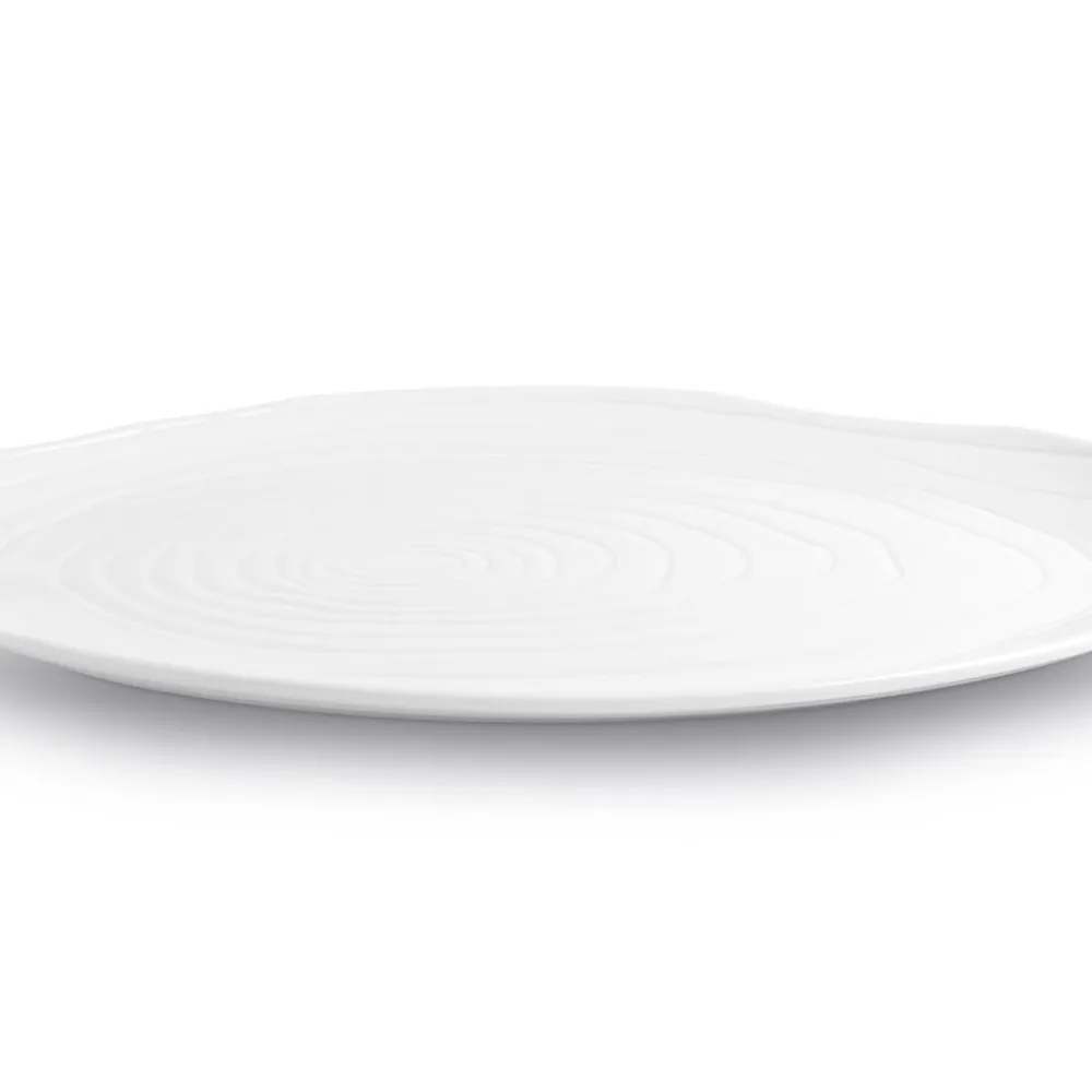 Pillivuyt Boulogne Tallerken oval Hvid