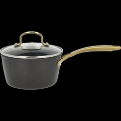 New HOLM Brasserie Kasserolle med glaslåg Sort