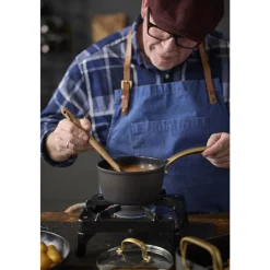 New HOLM Brasserie Kasserolle med glaslåg Sort