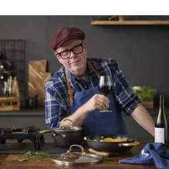 Clearance HOLM Brasserie Sautergryde Sort