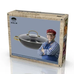 Clearance HOLM Brasserie Sautergryde Sort