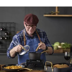 Discount HOLM Brasserie Stegepande keramisk non-stick Sort