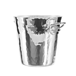 New Mauviel Champagnekøler rund Hamret aluminium